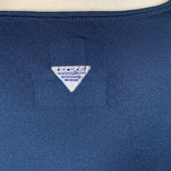 Columbia Omni Freeze Zero Navy Blue T-Shirt - Picture 7 of 8